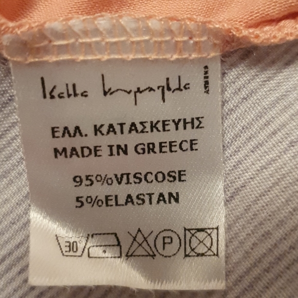 Salmon colour  Hi-low top/sweater, very unique - Picture 6 of 6